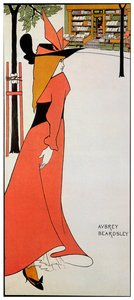 As bibliotecas do pseudônimo e do antônimo, 1895 de Aubrey Beardsley