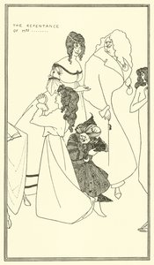O arrependimento de ... de Aubrey Beardsley