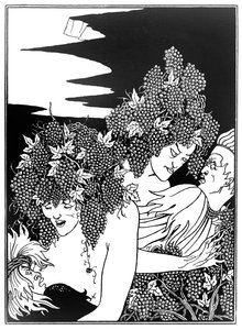 "A armadilha do vintage", 1894 de Aubrey Beardsley
