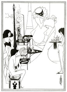 A Toilette de Salomé, c.1894 (litho) de Aubrey Beardsley