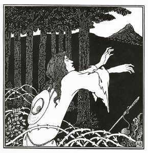 O retorno de Tannhauser ao Venusberg, de "A história de Vênus e Tannhauser", 1895