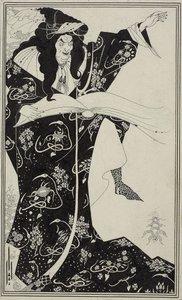 Virgílio, o feiticeiro, c.1893 de Aubrey Beardsley