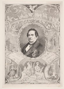 Adam Oehlenschlager. Folha memorial de August Edward Adolf Heimburger