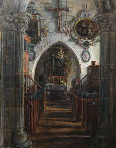 Interior, Igreja Dale, Lustre
