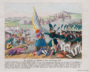 Guerra Russo-Turca de 1828-1829 - A invasão da fortaleza de Akhaltsikhe (ou castelo de Rabat) (Geórgia) - A invasão da fortaleza de Akhaltsikhe em 27 de agosto