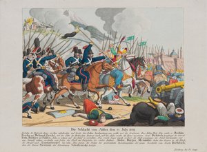 A Batalha de Aytos, em 25 de julho de 1829, c. 1830