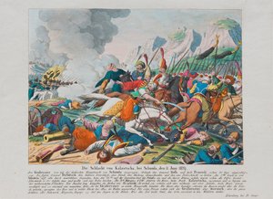 O cerco da fortaleza de Shumen em 1828, c. 1830