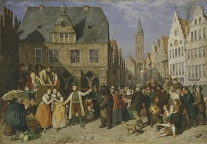 Um Urso Dançando, 1865 de August Jernberg