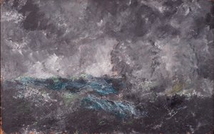Tempestade nos Skerries. "O holandês Voador"