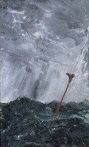 Bóia da Vassoura do Mar Tempestuoso, 1892 (óleo sobre papel)