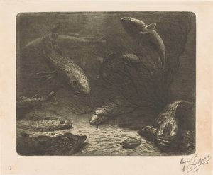 Aquário de August Le Gras (signed by artist)