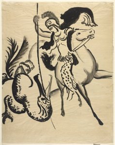 São Jorge de August Macke