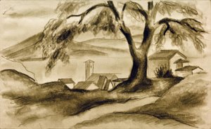 Hilterfingen am Thuner See de August Macke