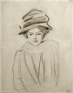 Retrato de Elly Jost de August Macke