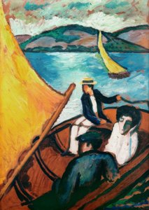 Veleiro, Tegernsee de August Macke