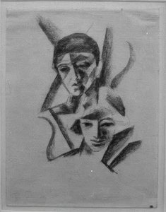 Duas cabeças de August Macke