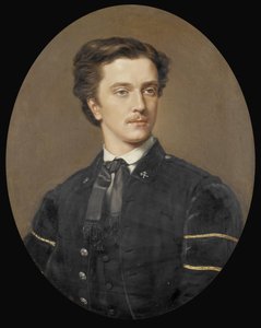 August Prinzhofer Escudeiro de retrato