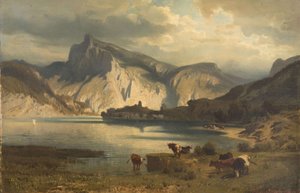 Paisagem com um lago
