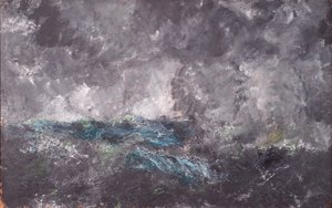 Tempestade nos Skerries. "O holandês Voador" de August Strindberg