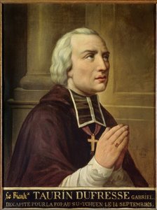 O missionário Taurin Dufresse de Auguste Alexandre Baudran