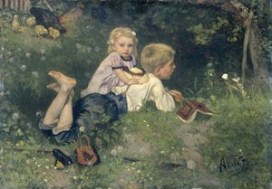 As borboletas de Auguste Allebe