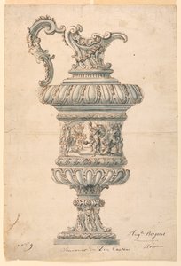 Jarra de bocal de Auguste Bergeret, French
