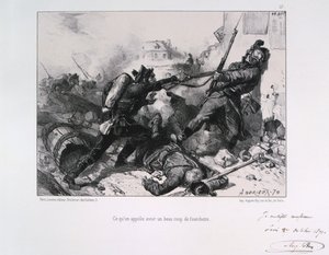 Luta corpo a corpo, Cerco a Paris, Guerra Franco-Prussiana, 1870 1871