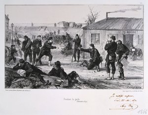 Durante a Guarda, Cerco a Paris, Guerra Franco-Prussiana, novembro de 1870 1872