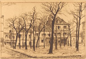 Place du Tertre de Auguste Delâtre