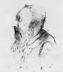 Retrato do escultor Auguste Rodin