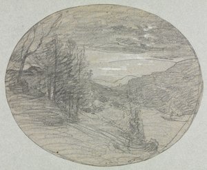 Paisagem, 1800.