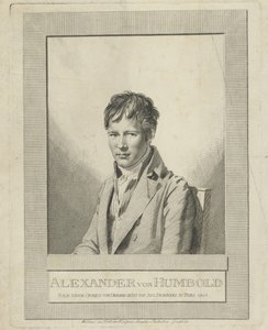 Retrato de Alexander von Humboldt 1769-1859, 1805. de Auguste Gaspard Louis Desnoyers