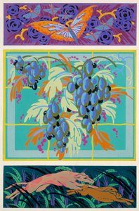 Placa 18 de &39;Shapes and Colours&39;, 1921 (estêncil)