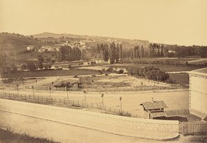 Lozanne, Vista da ponte ferroviária de Auguste Hippolyte Collard
