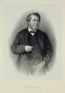 Retrato de Adolphe Guéroult 1810-1872. de Auguste Lemoine