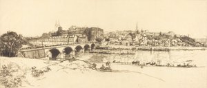 Angers - Vista Panorâmica Angers - Vista Panorâmica, 1912. de Auguste Lepere