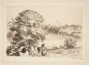 Raiva, o de Auguste Lepere