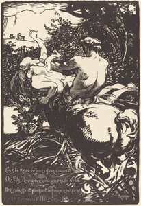 Centauro (O Centauro) de Auguste Lepere