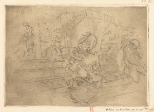 Partida para Greenwich (Depart pour Greenwich) de Auguste Lepere