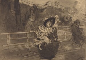 Partida para Greenwich Partida para Greenwich, 1891. de Auguste Lepere