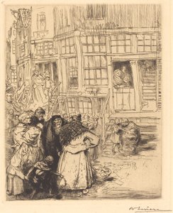 Bairros Judeus em Amsterdã de Auguste Lepere