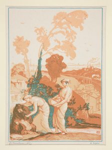 Música e Poesia Socorrendo Artistas de Auguste Lepere