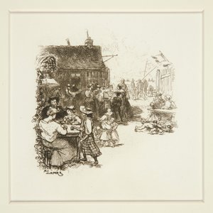 Festival ao ar livre de Auguste Lepere