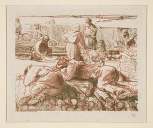 Ouvriers (Trabalhadores) de Auguste Lepere