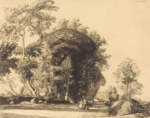 Caminho de St.-Gilles, St.-Jean-de-Monts A estrada de St.-Gilles, St.-Jean-de-Monts, 1911. de Auguste Lepere