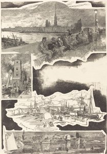 Ruão, 1888. de Auguste Lepere