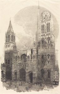 Catedral de Rouen La Catedral de Rouen, 1888. de Auguste Lepere