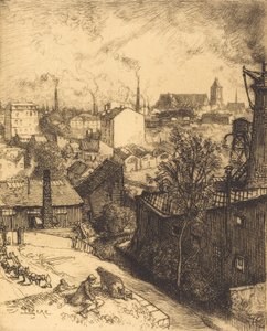 Lembrança de St. Denis Lembrança de Saint-Denis. de Auguste Lepere