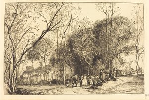 Verão em Saint-Martin, as núpcias passadas de Auguste Lepere