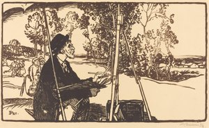 O Artista Paisagista de Auguste Lepere